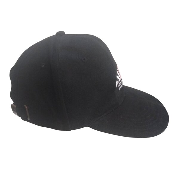 Vintage 90's Budweiser Racing-Strapback Hat-Bud Racing Proud Sponsor/Flag Logo - Picture 3 of 11